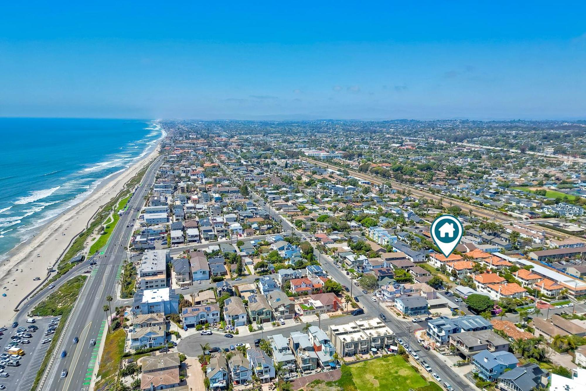 Coastal Bliss - Seashell Cove Retreat - Luxury Living Steps From Beach & Lagoon Villa Carlsbad Exterior photo